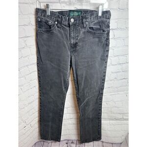 Lauren Jeans Co. Gray‎ Wash Denim Jeans Comfort Stretch Casual Size 8
